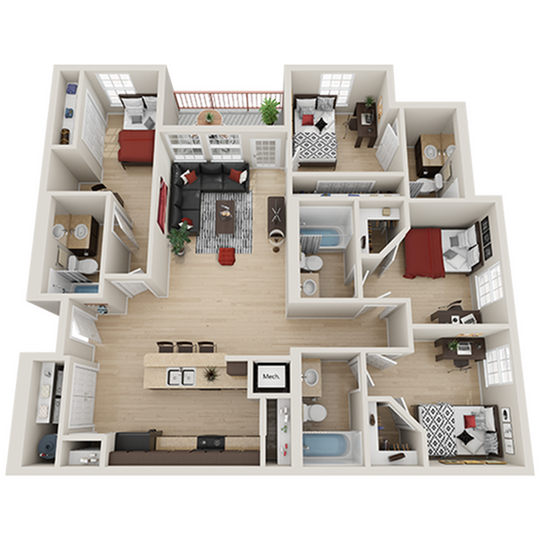 Unit Private Private floor plan